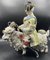 Large Porcelain Count Bruhl's Tailor on a Goat Figure from Capodimonte, 1950s 13