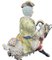 Large Porcelain Count Bruhl's Tailor on a Goat Figure from Capodimonte, 1950s 18