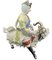Large Porcelain Count Bruhl's Tailor on a Goat Figure from Capodimonte, 1950s 17