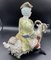 Large Porcelain Count Bruhl's Tailor on a Goat Figure from Capodimonte, 1950s 6