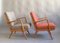 Armchairs in Cherry by Antimott for Walter Knoll, Germany, 1950s, Set of 2 2