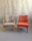 Armchairs in Cherry by Antimott for Walter Knoll, Germany, 1950s, Set of 2 1