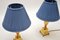 Vintage Brass Table Lamps, 1950, Set of 2, Image 3