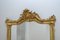 Espejo de muelle dorado, década de 1850, Imagen 13