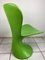 Grüner Fiberglas Stuhl in Form einer Blume im Stil von Pierre Paulin, 1970er 3