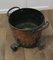 19th Century Arts and Crafts Copper and Wrought Iron Log Bin 4
