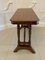 Antique Victorian Walnut Side Table, 1880 4