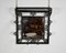 Wrought Iron Luggage Rack with Mirror, 1960s 4