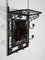 Wrought Iron Luggage Rack with Mirror, 1960s 2