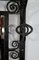 Wrought Iron Luggage Rack with Mirror, 1960s 12