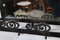 Wrought Iron Luggage Rack with Mirror, 1960s 9