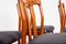 Vintage Teak Dining Chairs by Dyrlund, Denmark, 1960s, Set of 4 10