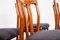 Vintage Teak Dining Chairs by Dyrlund, Denmark, 1960s, Set of 4, Image 10