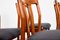 Vintage Teak Dining Chairs by Dyrlund, Denmark, 1960s, Set of 4 13