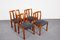 Vintage Teak Dining Chairs by Dyrlund, Denmark, 1960s, Set of 4, Image 7