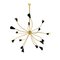 Lustre Sputnik Mid-Century avec Bras Flexibles 1