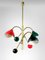 Mid-Century Chandelier with Flexible Arms, 1960s, Image 2