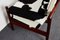Mid-Century Guama Sofa in Black and White Cowhide by Gonzalo Cordoba for Dujo, 1954 26