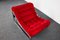 Vintage Swedish Red Impala Lounge Chair by Gillis Lundgren for Ikea, 1972 2