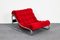 Vintage Swedish Red Impala Lounge Chair by Gillis Lundgren for Ikea, 1972, Image 9