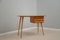 Mid-Century Cherry Wood Desk with Formica Top, 1950s 1