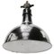 Vintage Industrial Black Enamel Pendant Lights, Image 3