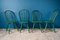 Bohemian Windsor Dining Chairs, 1960s, Set of 4 2