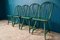 Bohemian Windsor Dining Chairs, 1960s, Set of 4 3