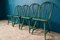 Bohemian Windsor Dining Chairs, 1960s, Set of 4, Image 3