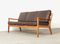 Vintage Senator Series Teak and Leather Sofa by Ole Wanscher for Cado 2