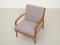 Easy Chair Mid-Century en Teck, 1960 5
