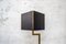 Brass, Marble and Leather Lamp by Trussardi Atelier, 2000s 3