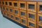 Vintage Dutch Oak Haberdashery Shop Cabinet, 1950s 14