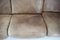 Brutalist Dutch Oak and Leather 3 Seater Sofa, 1970s, Image 12