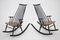 Varjonen Wood Processing Beech Rocking Chairs, Finland, 1960s, Set of 2, Image 7