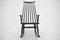 Varjonen Wood Processing Beech Rocking Chair, Finland, 1960s, Image 3