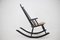 Varjonen Wood Processing Beech Rocking Chair, Finland, 1960s, Image 10