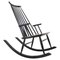 Varjonen Wood Processing Beech Rocking Chair, Finland, 1960s, Image 1