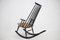 Varjonen Wood Processing Beech Rocking Chair, Finland, 1960s, Image 7