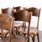 Bentwood Dining Chairs attributed to Horgen Glarus, 1940s, Set of 7 5
