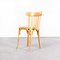 Blonde Bentwood Café Dining Chairs attributed to Baumann, 1950s, Set of 7, Image 1