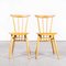 Classic Stickback Dining Chairs from Ton, 1950s, Set of 2 1