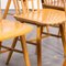 Harlequin Stickback Dining Chairs from Ton, 1950s, Set of 6 7