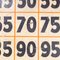 Großes Original Winning Numbers Fairground Schild, 1950er 6