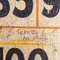 Grande Plaque de Foire Winning Numbers Originale, 1950s 5