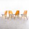 Dining Chairs by Radomir Hoffman for Ton, 1950s, Set of 4 1