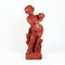 Scultura di Putto con Zefiro, Francia, fine XIX secolo, Immagine 3