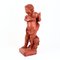 Scultura di Putto con Zefiro, Francia, fine XIX secolo, Immagine 4