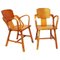 Vintage Norwegian Birch Arm Chairs by Per Aaslid, 1950s, Set of 2 1