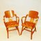 Vintage Norwegian Birch Arm Chairs by Per Aaslid, 1950s, Set of 2 2
